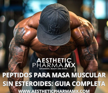 Péptidos para masa muscular sin esteroides: guía completa