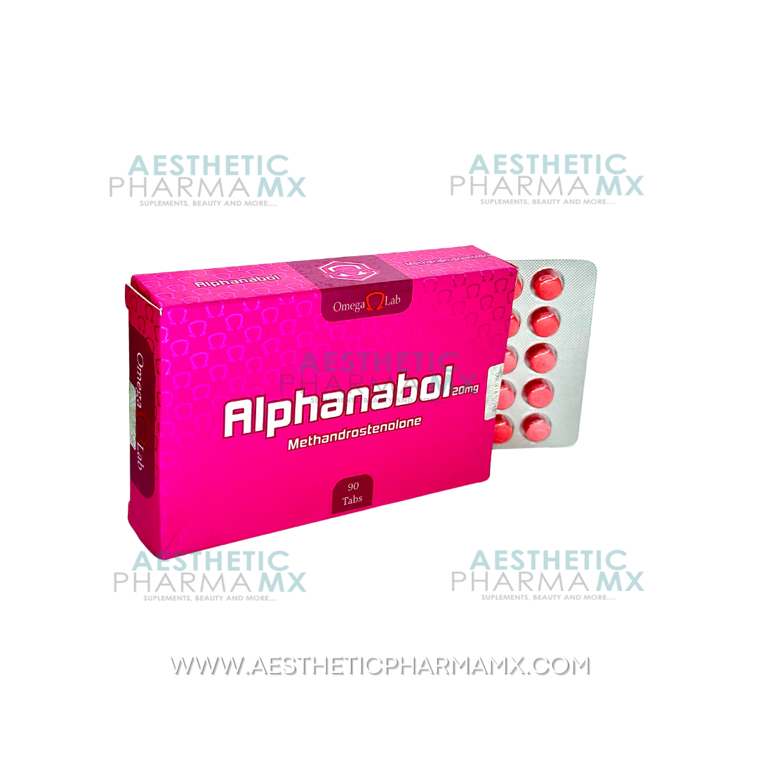 Omega Labs Alphanabol Dianabol 20mg Aesthetic Pharma México