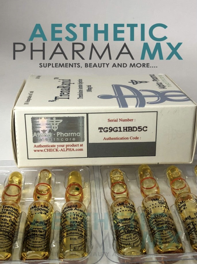 Trenarapid Trembolona Alpha Pharma Aesthetic Pharma México