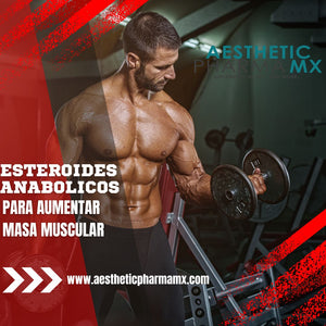 Esteroides anabolicos para aumento de masa muscular