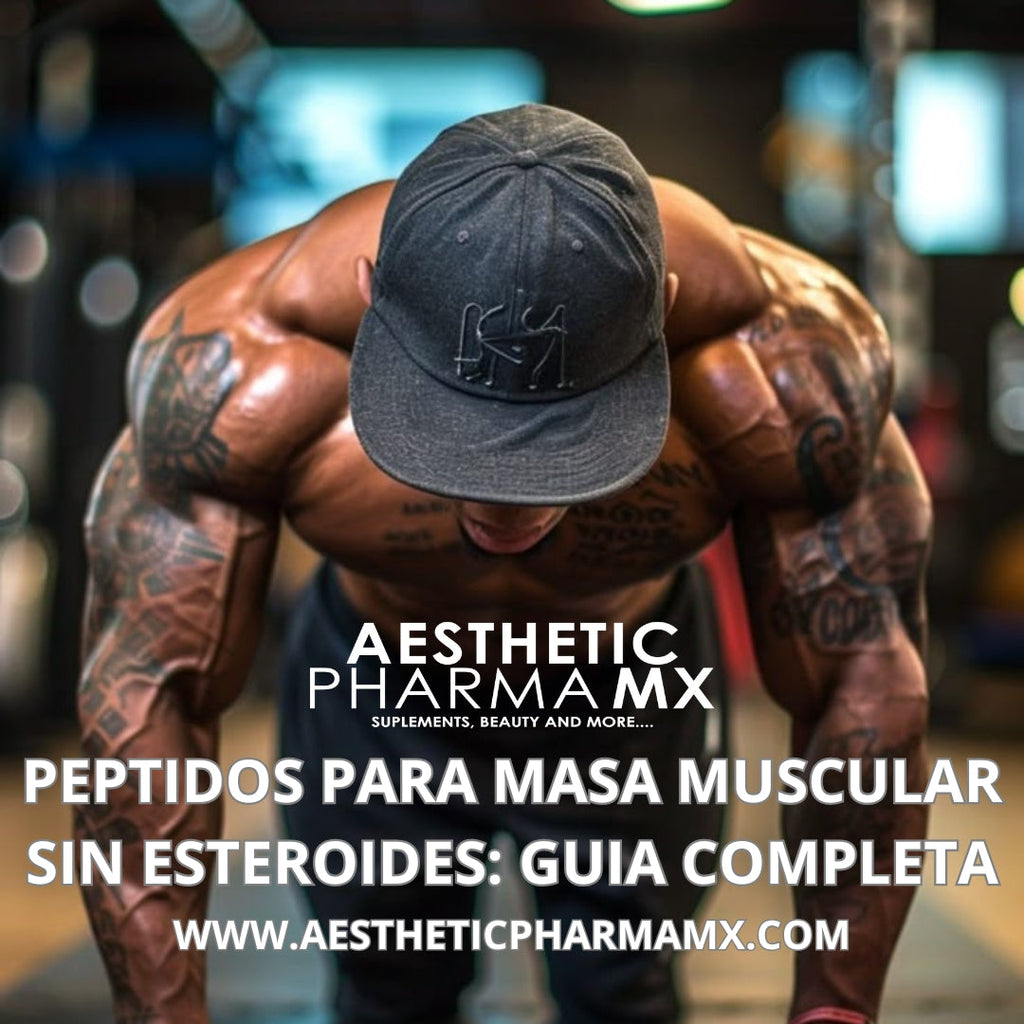Péptidos para masa muscular sin esteroides: guía completa