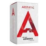 Anastrozol Arimidex Aesthetic Labs cápsulas originales para prevenir ginecomastia y retención de líquidos