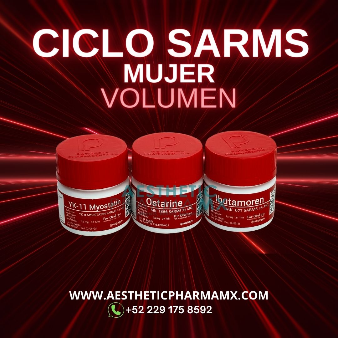 Ciclo Sarms Mujer Volumen Aesthetic Pharma México