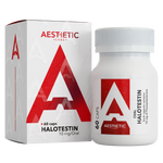 Halotestin 10 mg Aesthetic Labs Fluoxymesterona 60 cápsulas para fuerza y definición muscular