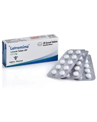 Letromina Alpha Pharma Letrozol 2.5 mg 30 tabletas original