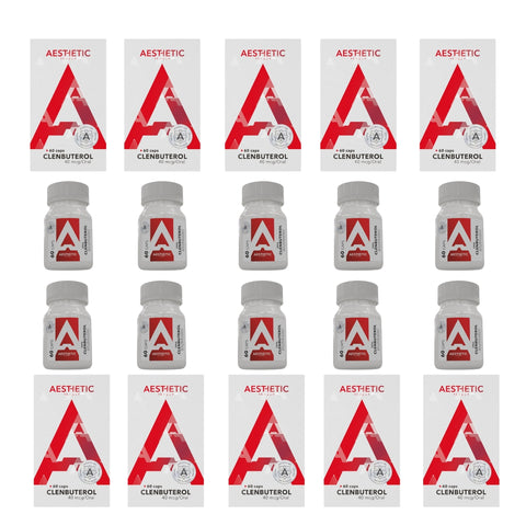 PAQUETE 10 CLEMBUTEROL AESTHETIC LABS DISTRIBUIDOR