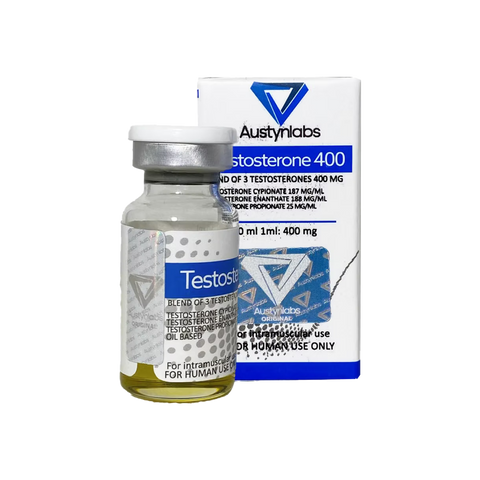 Testosterona 400 mg Austyn Labs 10 ml México.