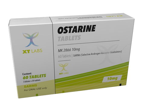 XT Labs Ostarine MK-2866 10 mg 60 tabletas – SARMs para definición y recomposición corporal.