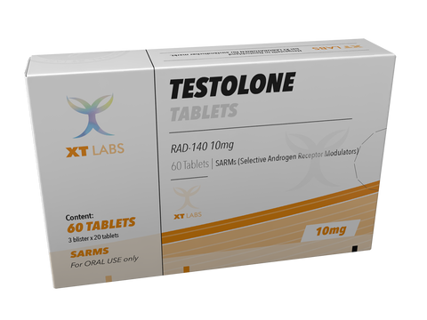 Testolone RAD-140 XT Labs 10 mg 60 tabletas – SARM para masa magra, fuerza y volumen limpio. Suplemento avanzado disponible en AestheticPharmaMX México