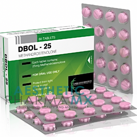 Emirates Biotech Dbol Dianabol 25mg/60tabs